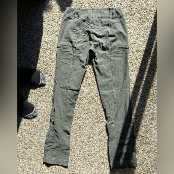 Marc Cain Moto Style Pants Cargo Zip Pockets - Picture 5 of 5